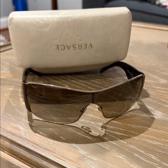 Versace Women's Brown Sunglasses - Picture 1 of 5